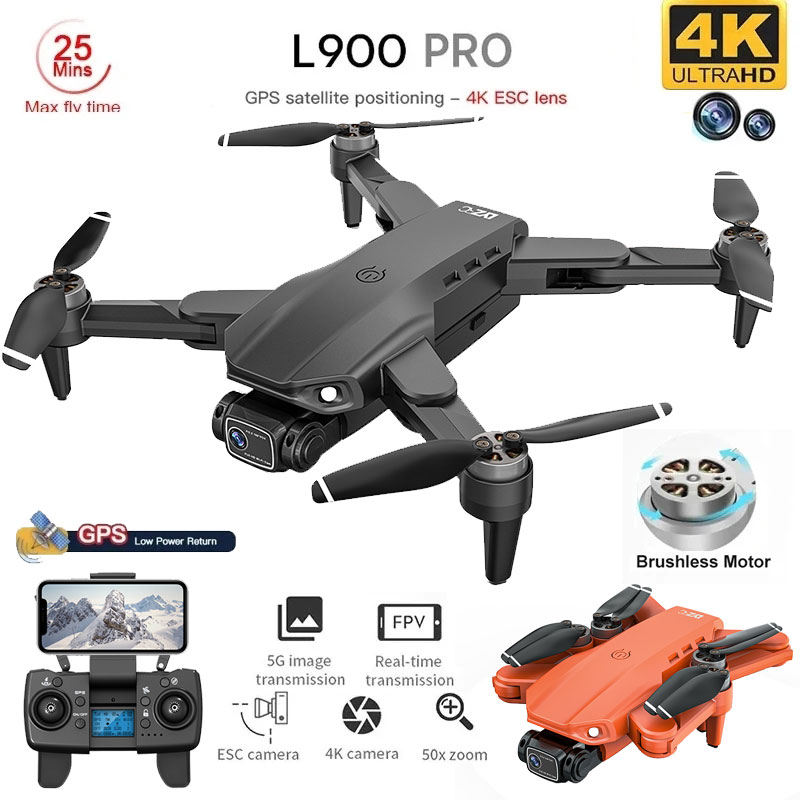 Drone Camera 4K - L900 Pro GPS 드론 4K 전문