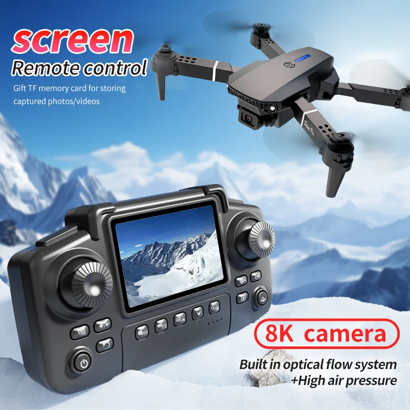 전문 E88 프로 드론 스크린 8K HD 카메라 WiF - Drone Camera Mount 리뷰 및 가격
