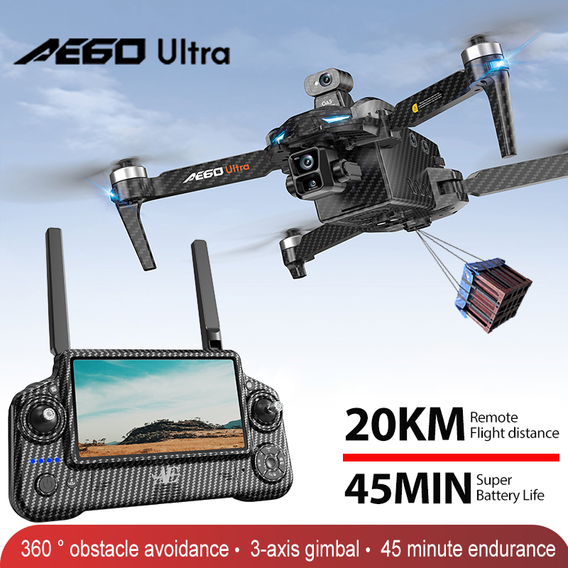 AE60 GPS 드론 전문가용 8K 카메라 3축 짐벌  - Drone Camera 4K 리뷰 및 가격
